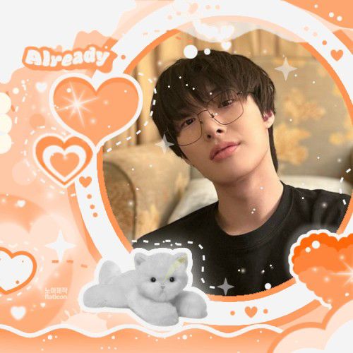 Recent activity shot of Mingi (ATEEZ)