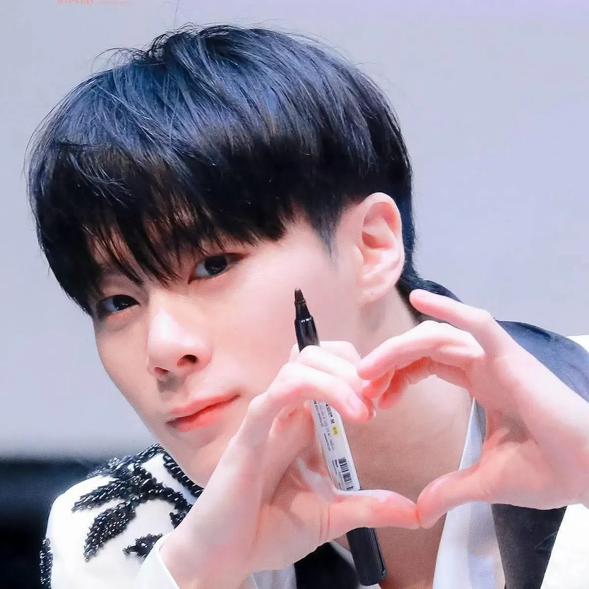A moment captured by Moonbin (ASTRO)'s fan