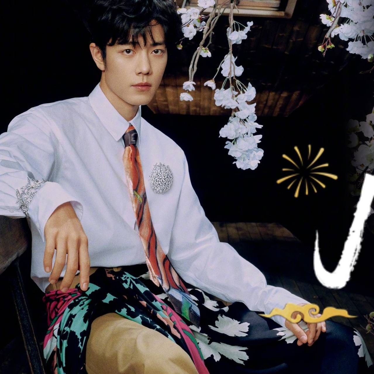 Latest photo of Xiao Zhan