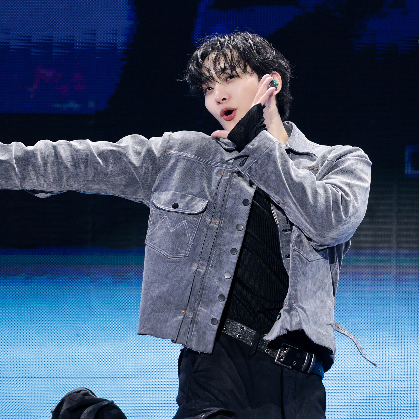 A moment captured by Junho (2PM)'s fan