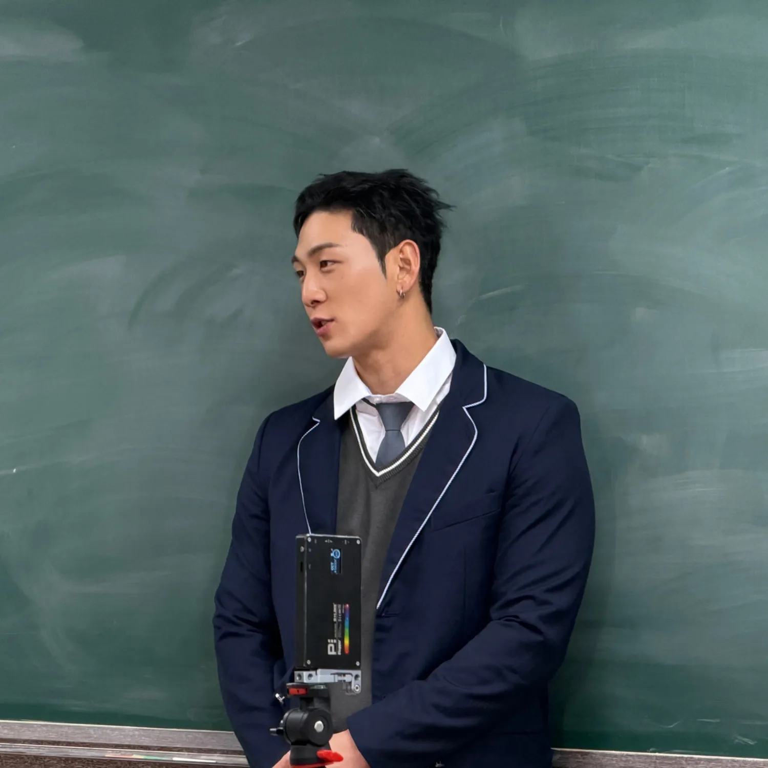 백호의 비하인드 컷