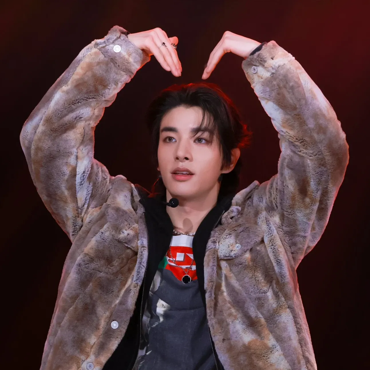 A moment captured by Jake (ENHYPEN)'s fan