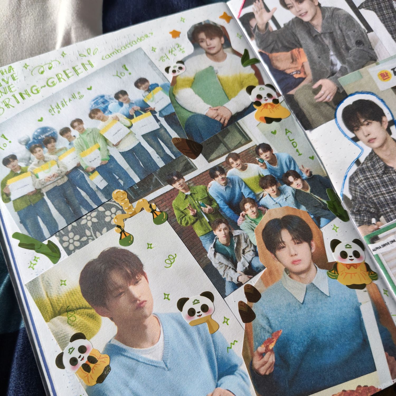 Behind-the-scenes cut of Kim Geonwoo (ALPHA DRIVE ONE)