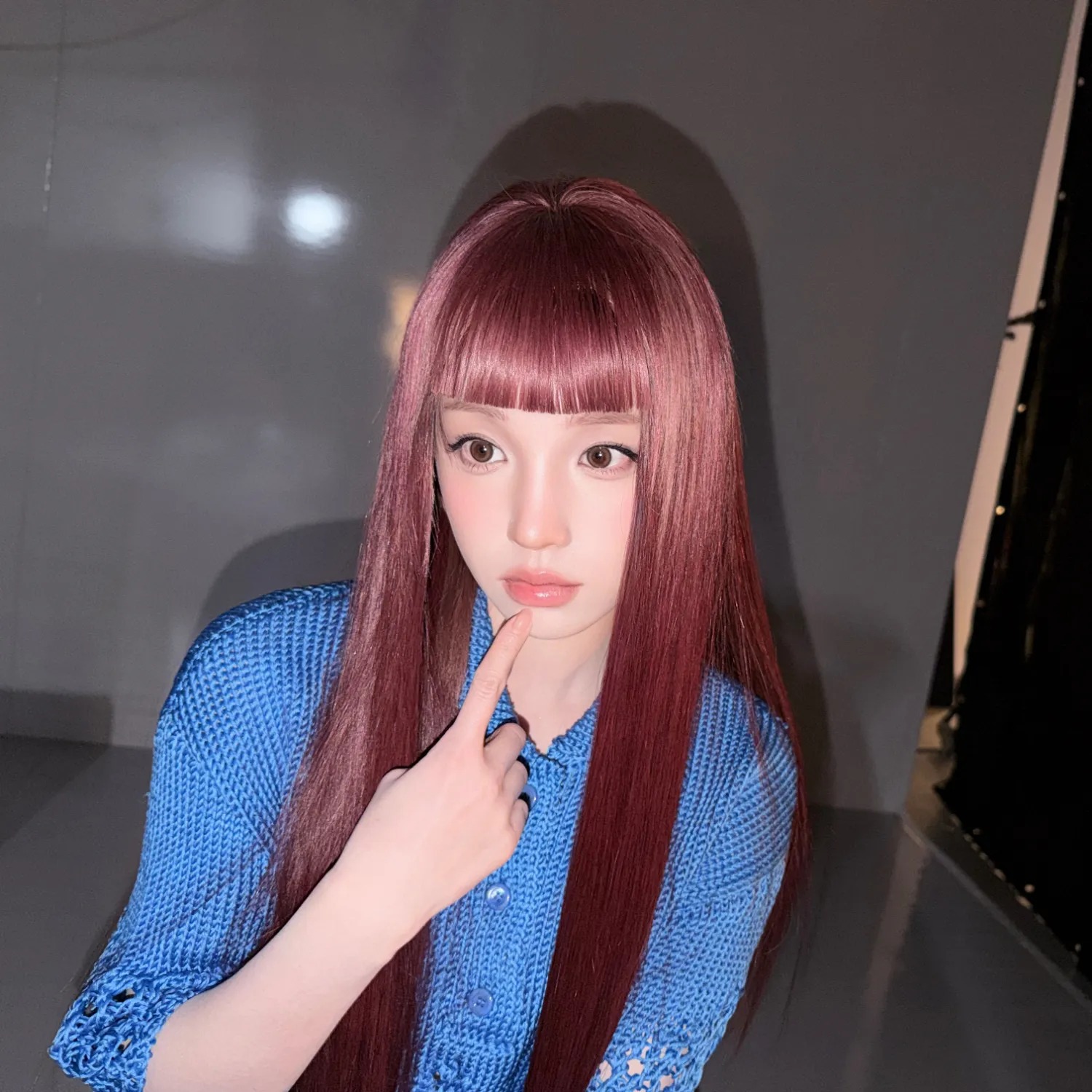 Recent activity shot of Yuqi (i-dle)