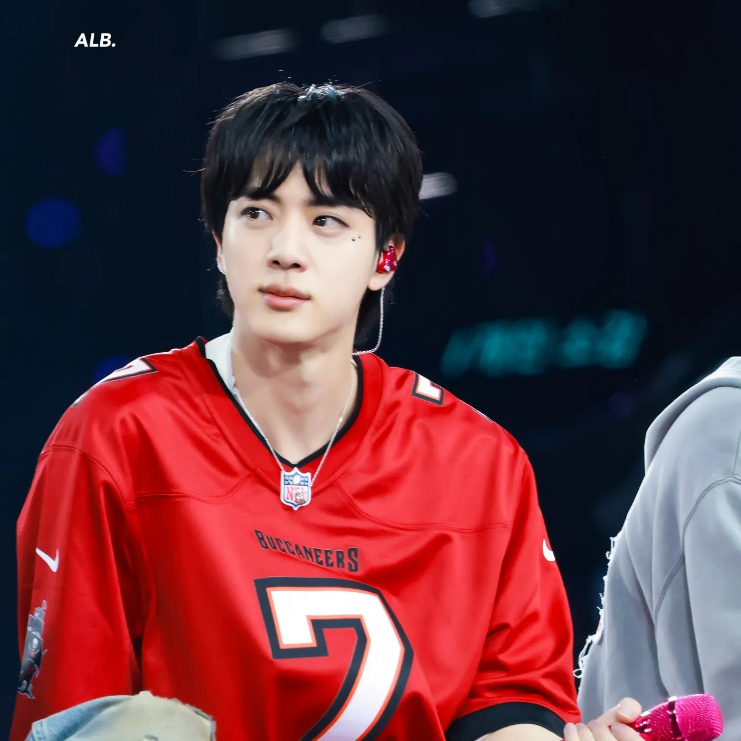 A moment captured by Jin (BTS)'s fan