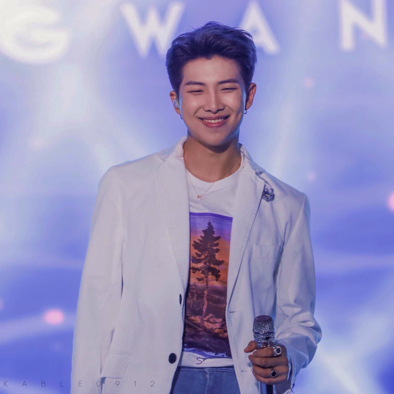 A moment captured by RM (BTS)'s fan