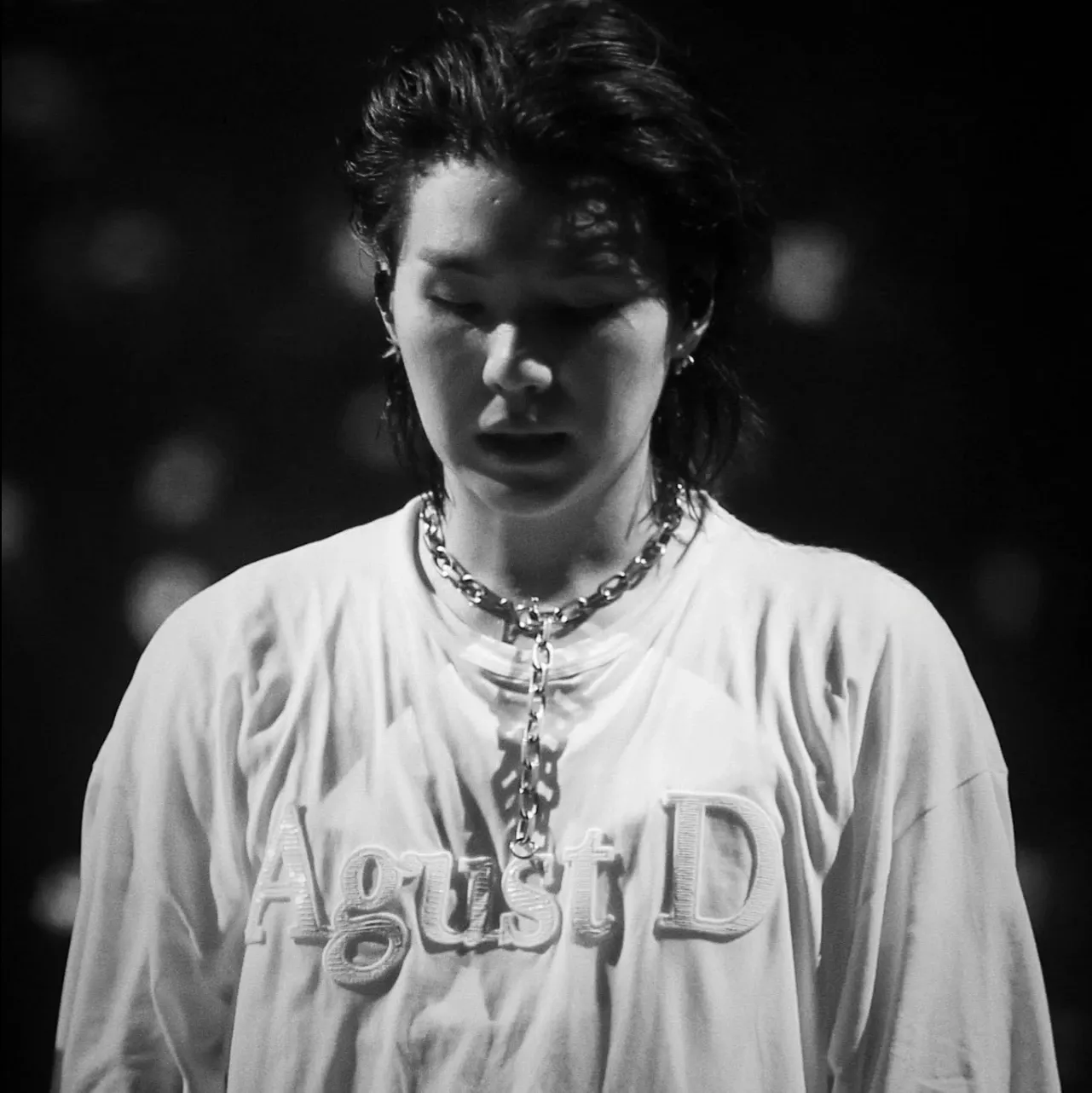 Recent activity shot of SUGA (BTS)