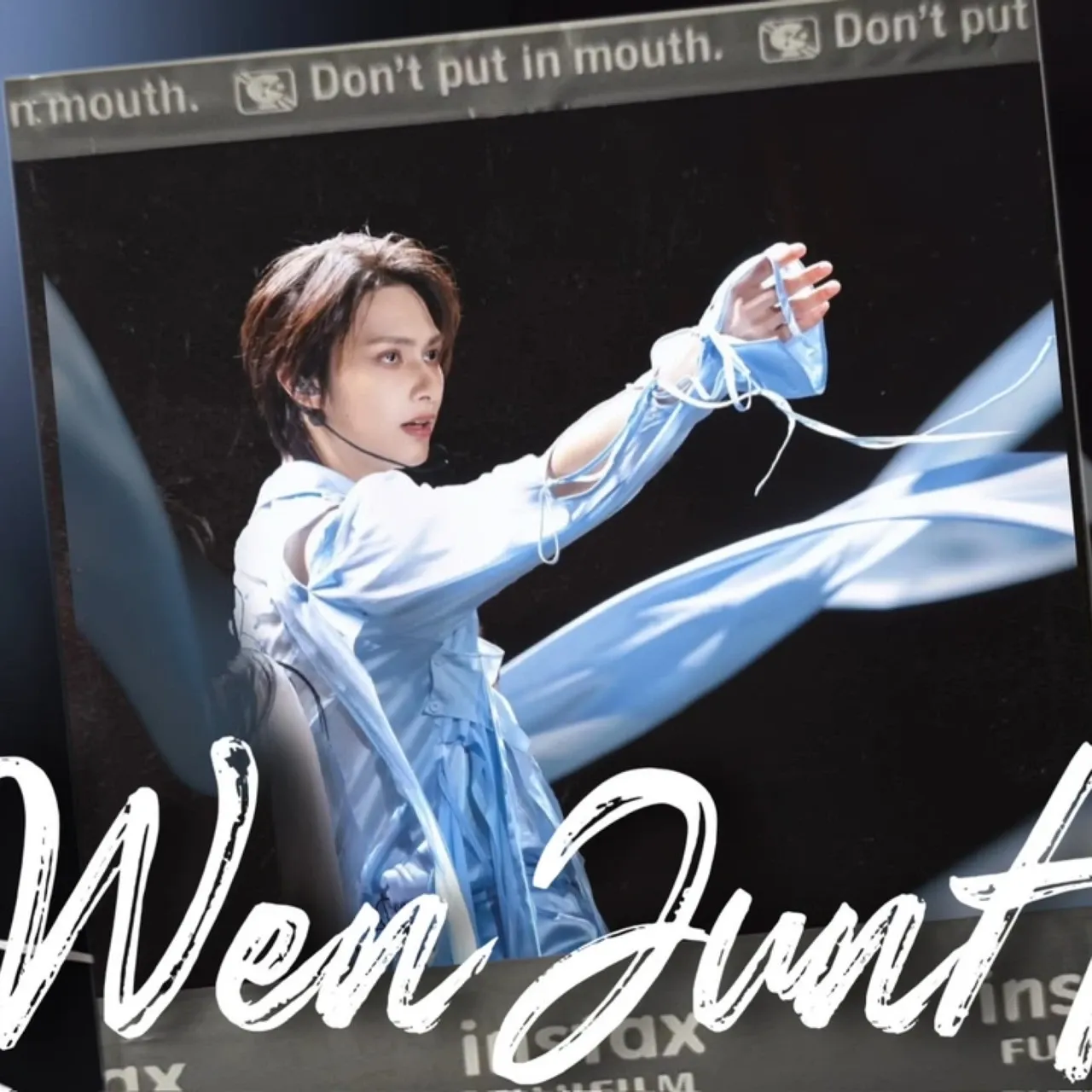 A moment captured by Jun (SEVENTEEN)'s fan