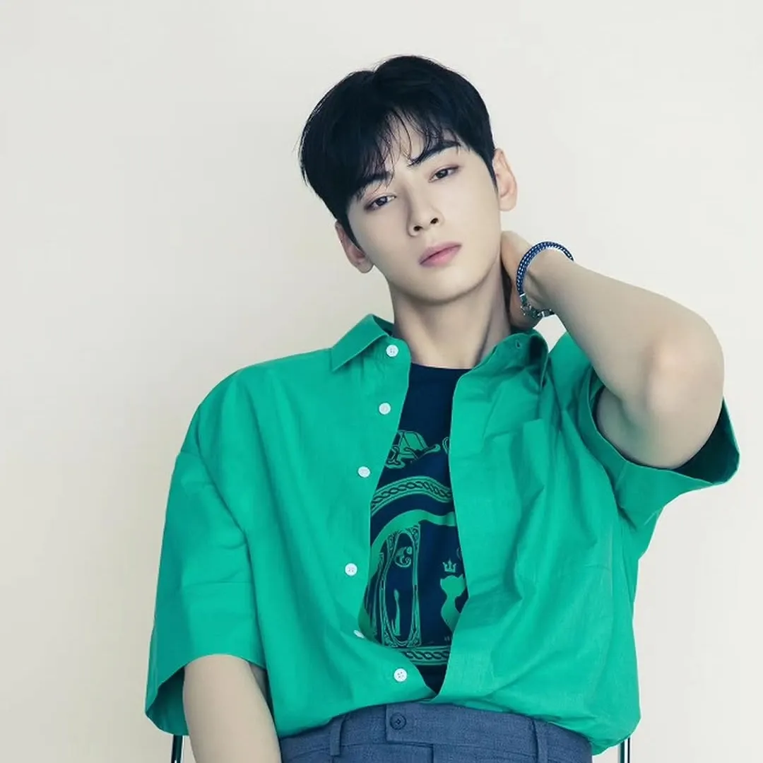 A moment captured by Eunwoo (ASTRO)'s fan