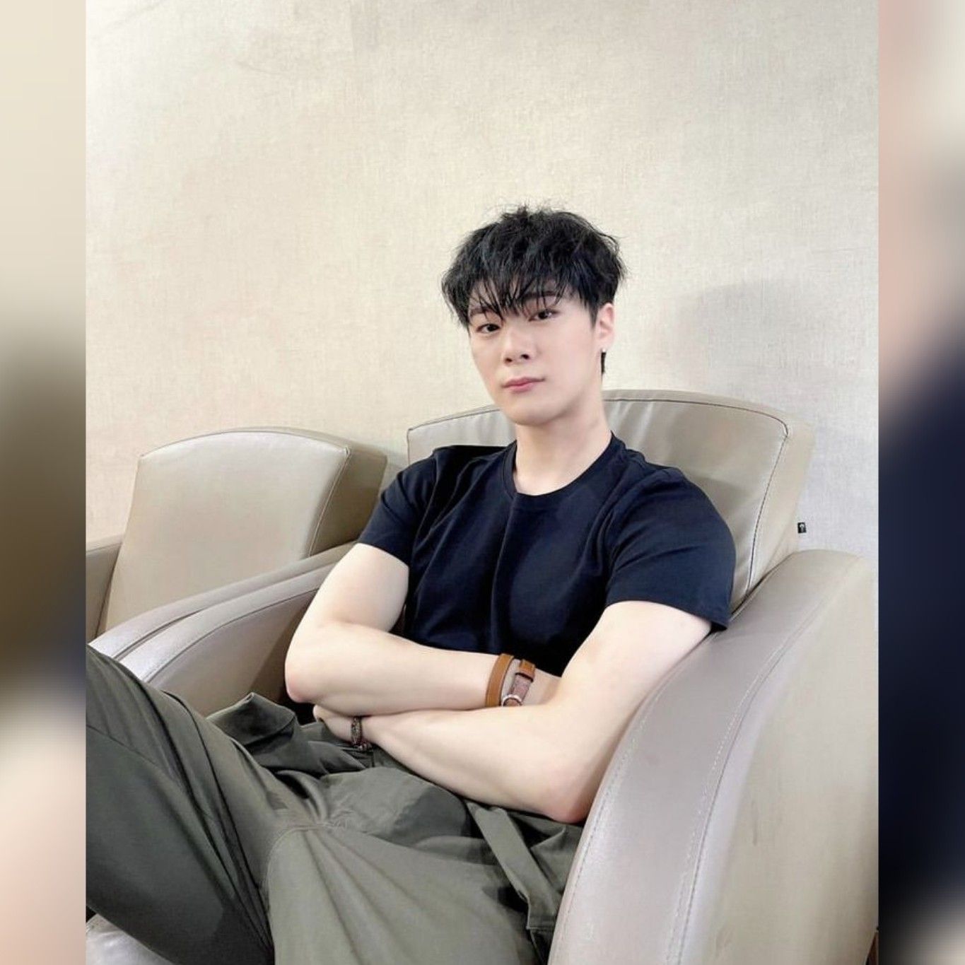 Recent activity shot of Moonbin (ASTRO)