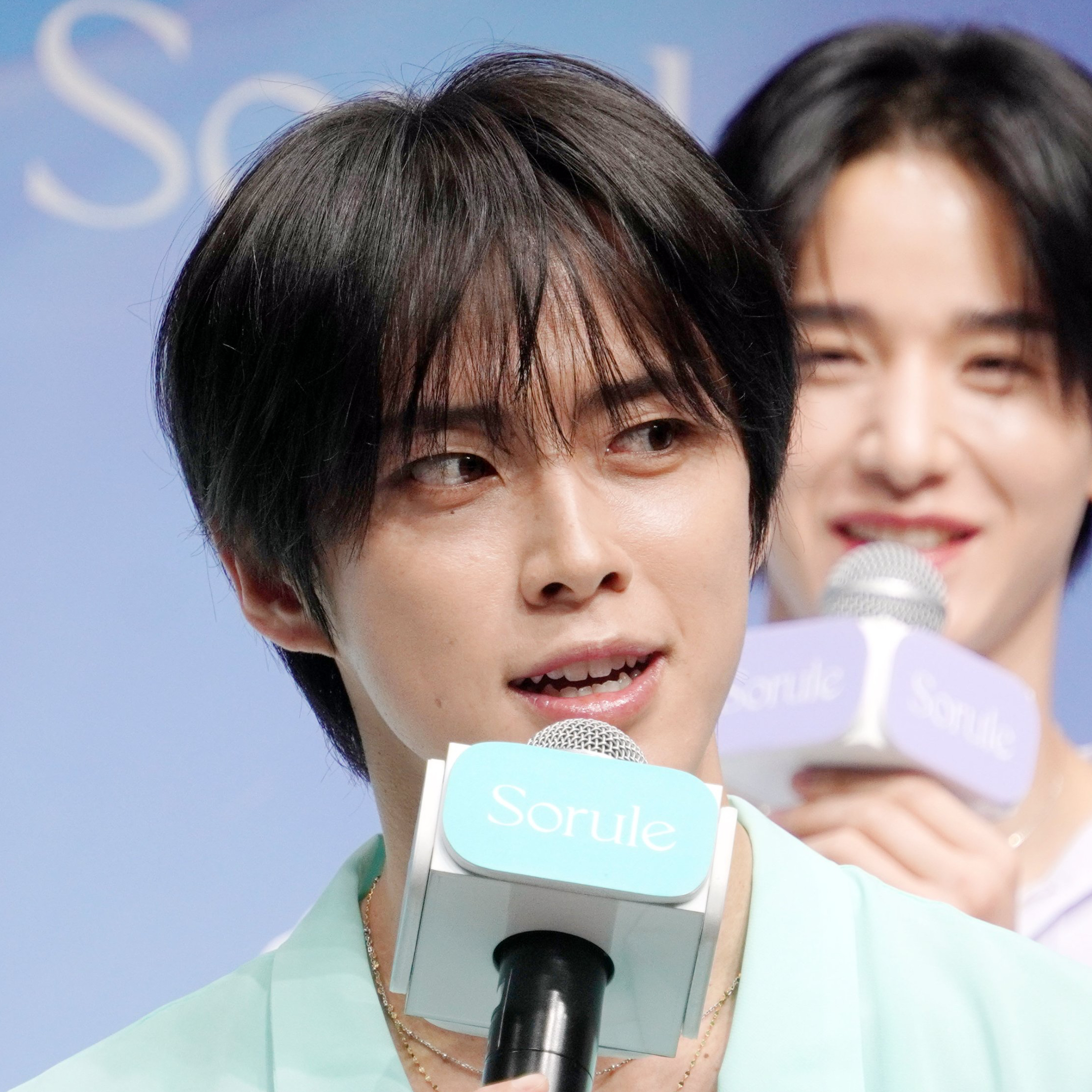 A moment captured by Kono Junki (JO1)'s fan