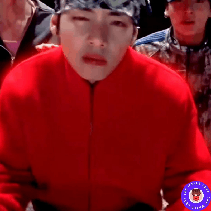 V (BTS)の舞台裏ショット