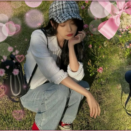 Momen yang diabadikan oleh penggemar IU