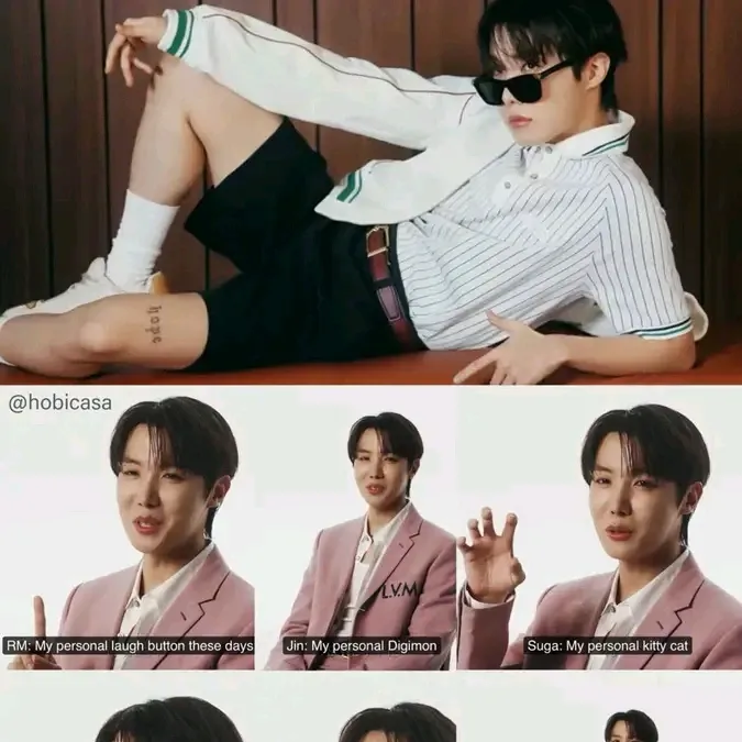 Potret di balik layar j-hope (BTS)