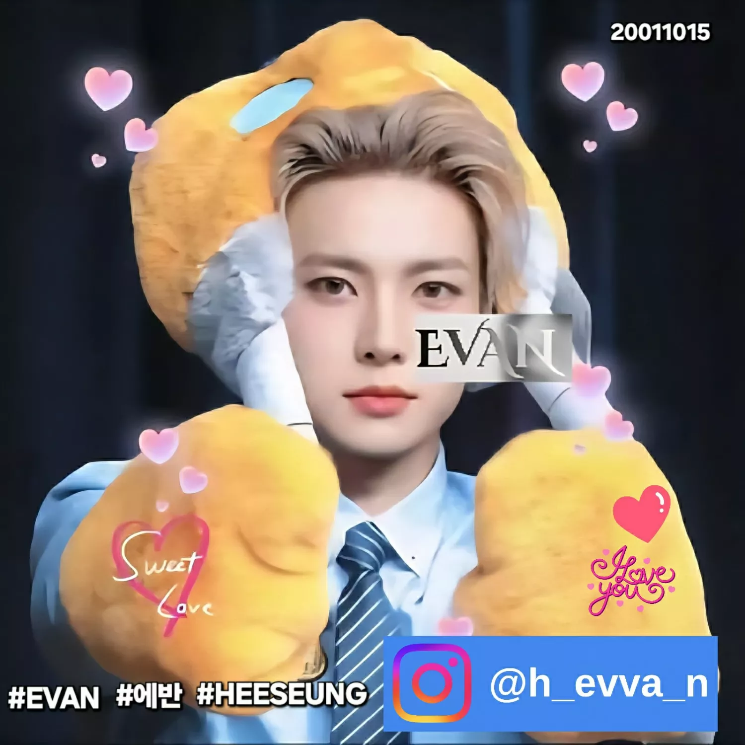 Potret di balik layar Heeseung