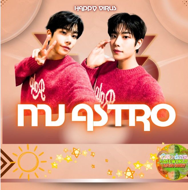 A moment captured by MJ (ASTRO)'s fan