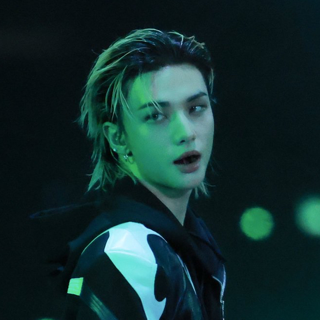 A moment captured by Hyunjin (Stray Kids)'s fan