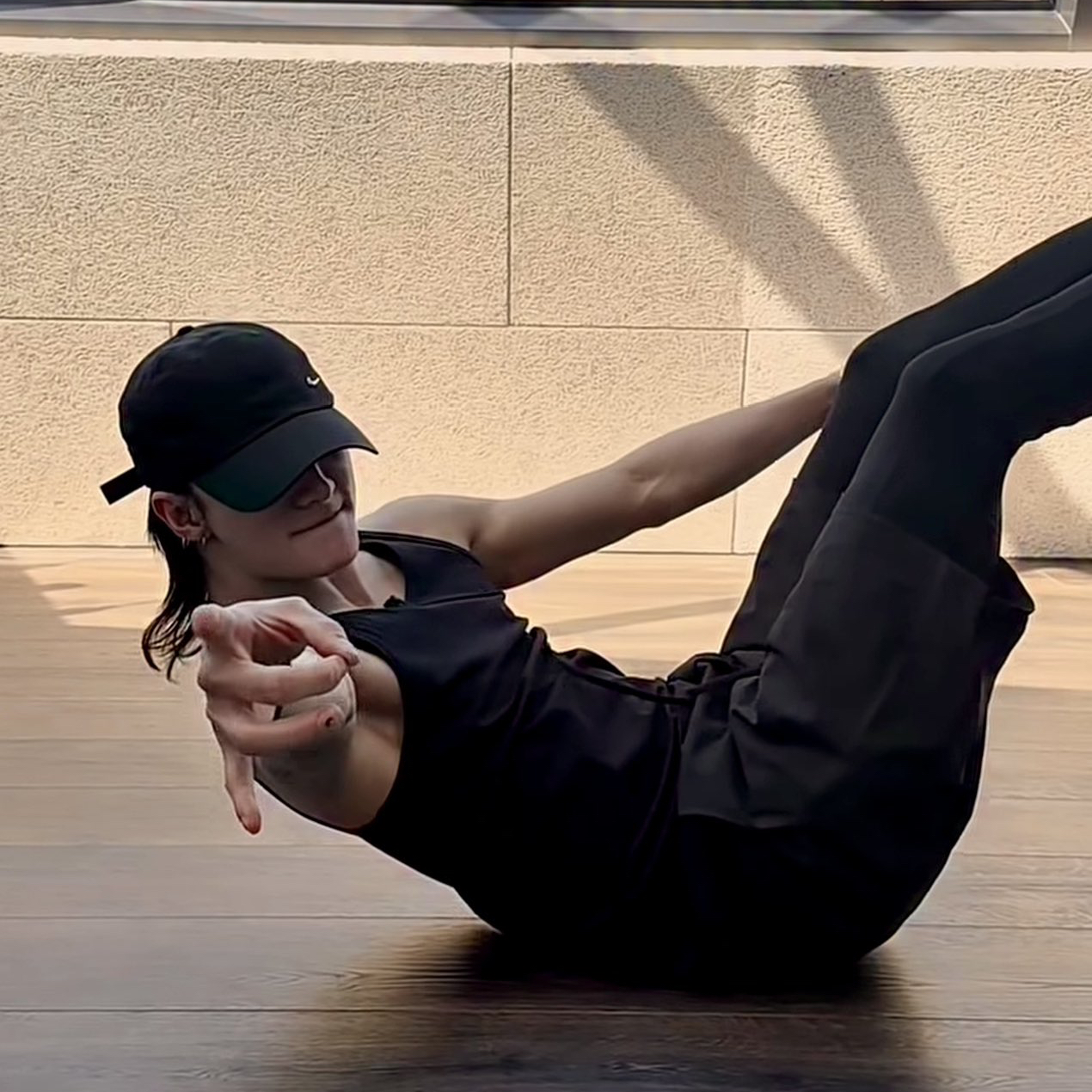 Recent activity shot of Hyunjin (Stray Kids)