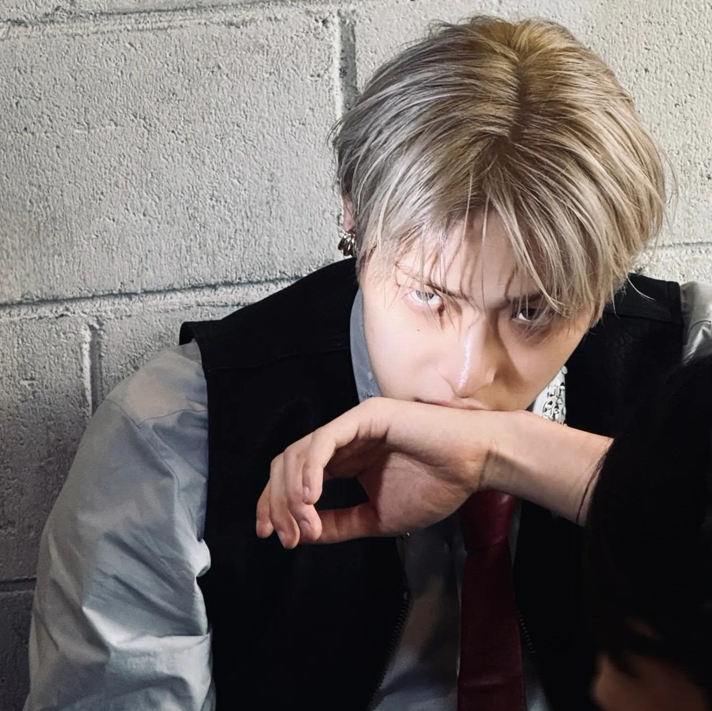 Recent activity shot of Mingi (ATEEZ)