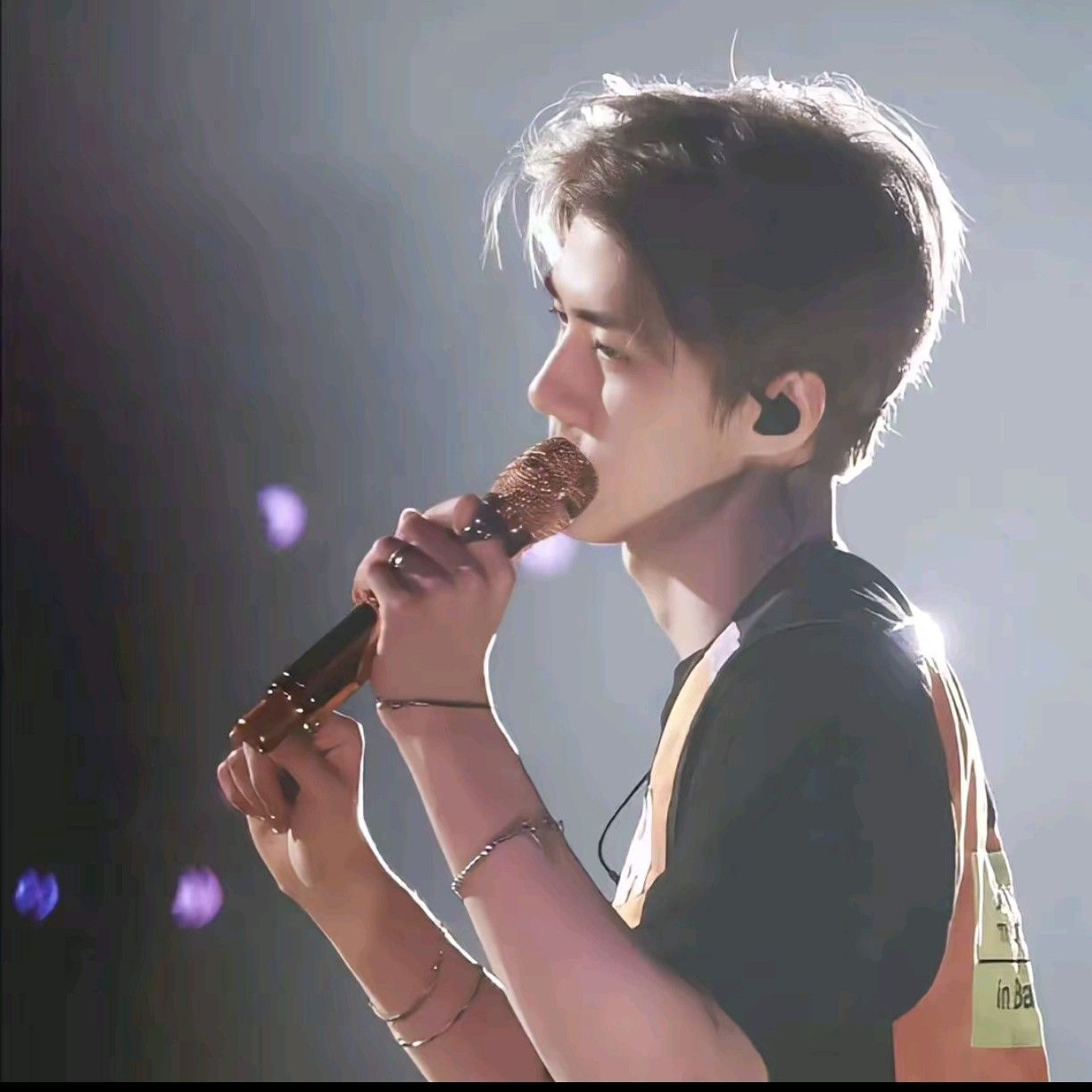 Recent activity shot of Sehun (EXO)