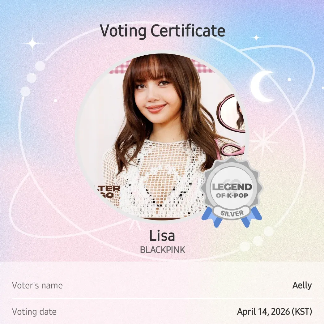 Momen yang diabadikan oleh penggemar Lisa (BLACKPINK)