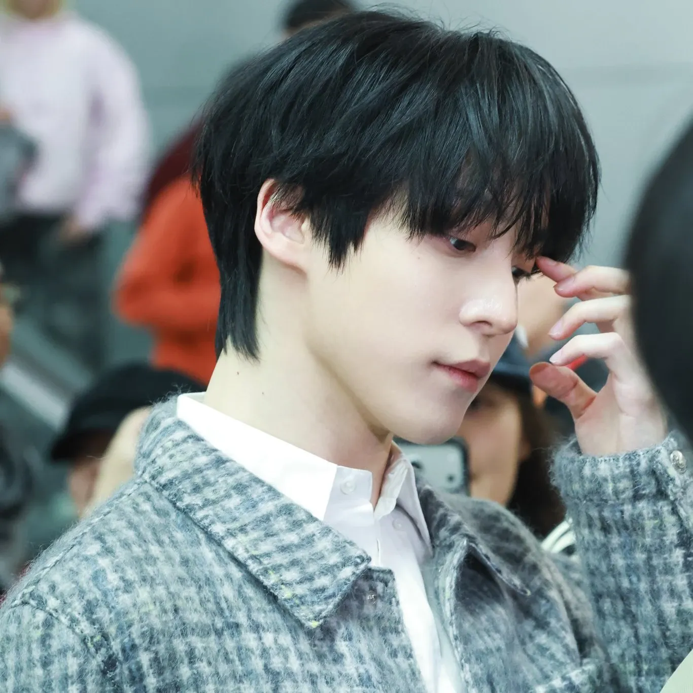 Recent activity shot of Yunho (ATEEZ)