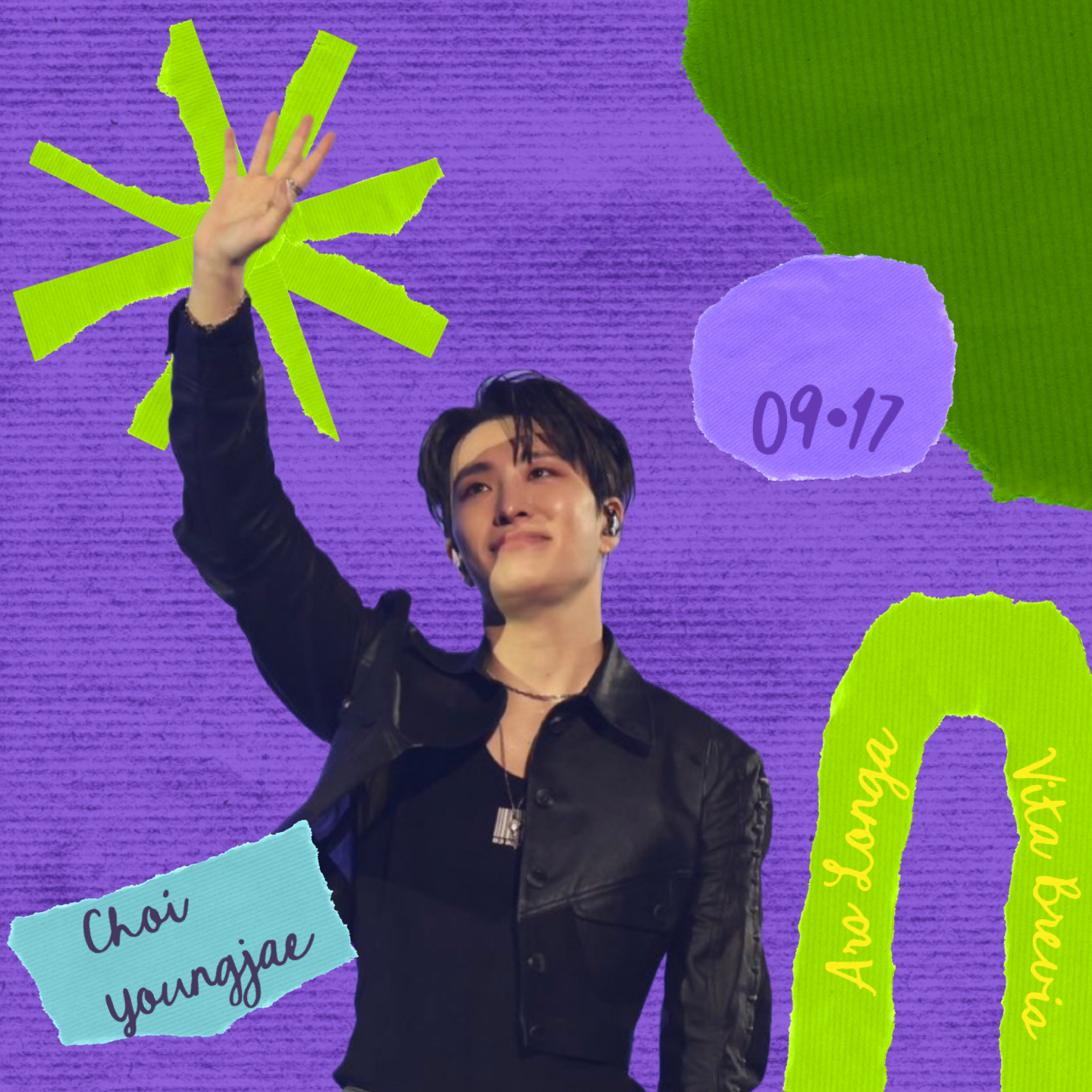 A moment captured by Youngjae (GOT7)'s fan