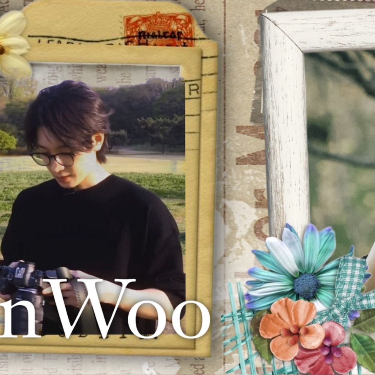 A moment captured by Wonwoo (SEVENTEEN)'s fan