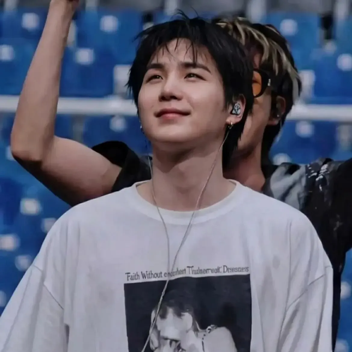 A moment captured by SUGA (BTS)'s fan