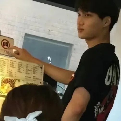 Behind-the-scenes cut of Kai (EXO)