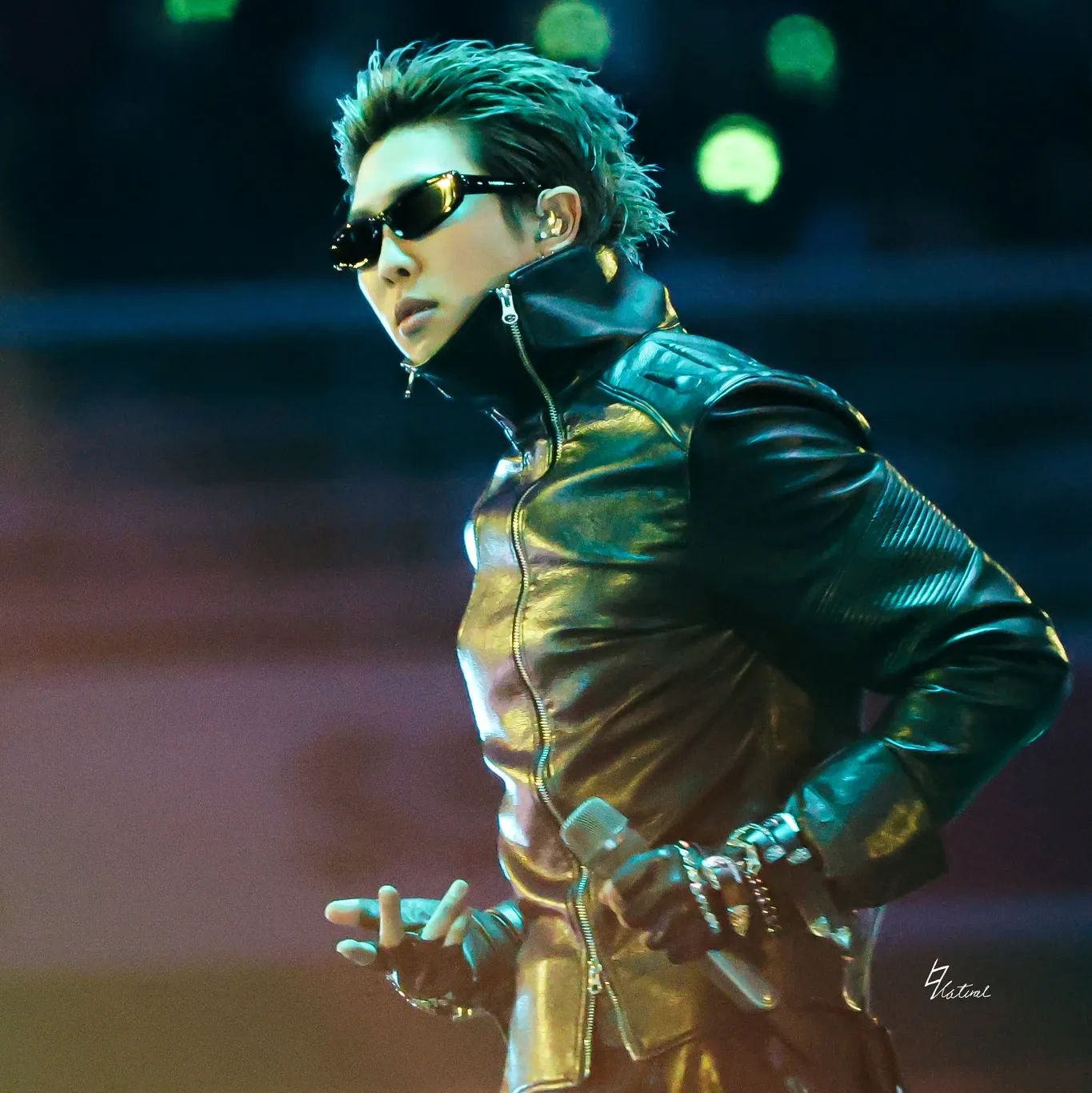 防彈少年團粉絲拍下的瞬間