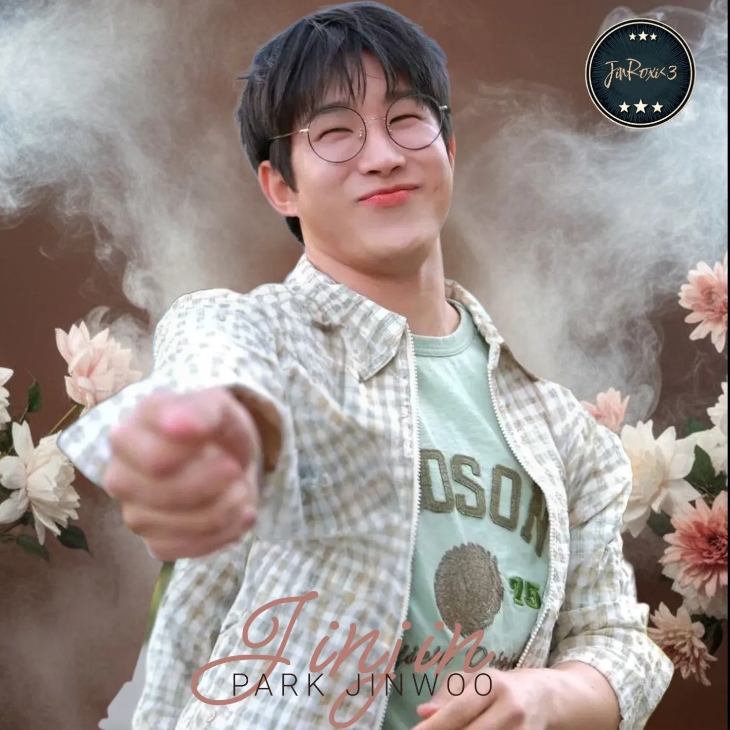 A moment captured by Jinjin (ASTRO)'s fan