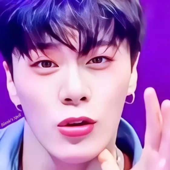 A moment captured by Moonbin (ASTRO)'s fan