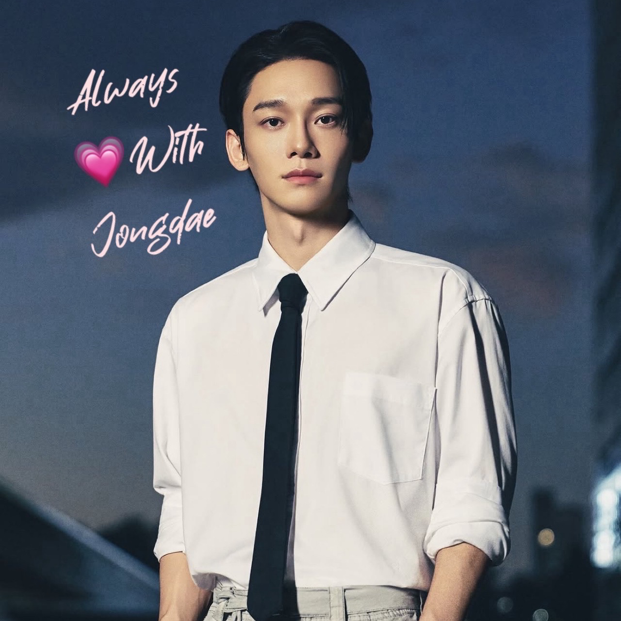 Behind-the-scenes cut of Chen (EXO)