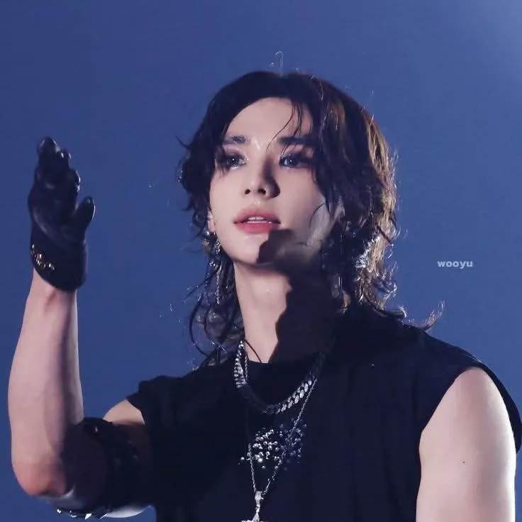 A moment captured by Hyunjin (Stray Kids)'s fan