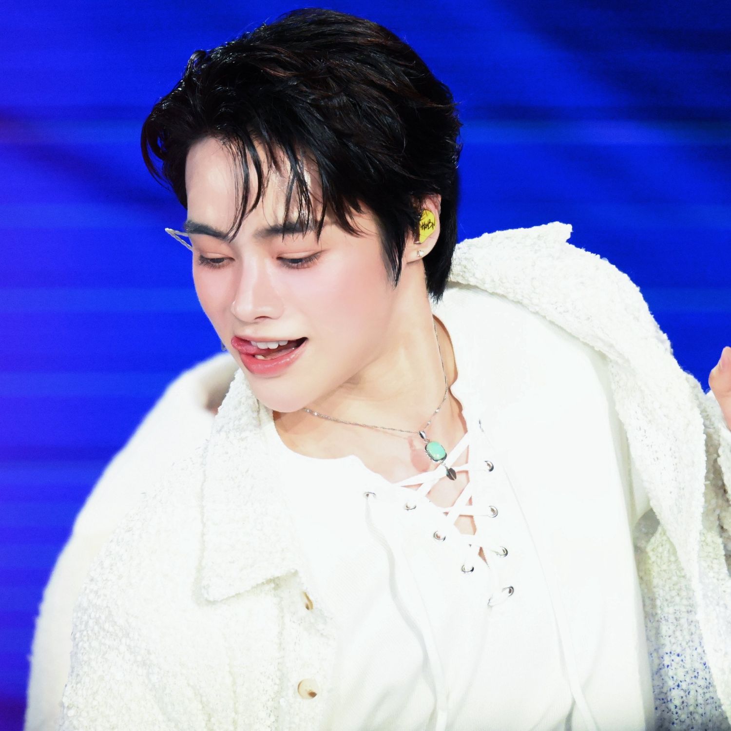 Momen yang diabadikan oleh penggemar Hanbin (TEMPEST)