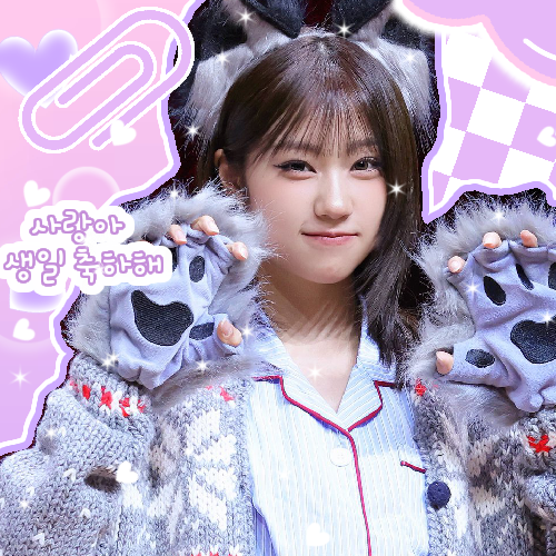 Behind-the-scenes cut of Choi Jungeun (izna)