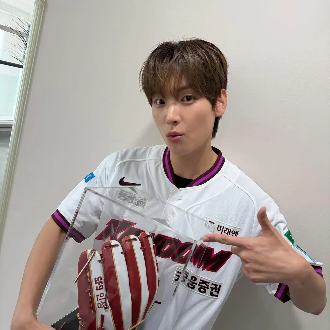 A moment captured by Inseong (SF9)'s fan