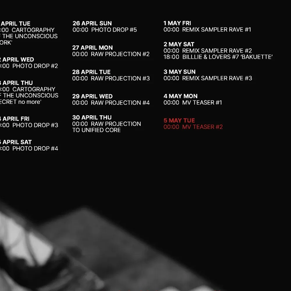 Behind-the-scenes cut of Billlie