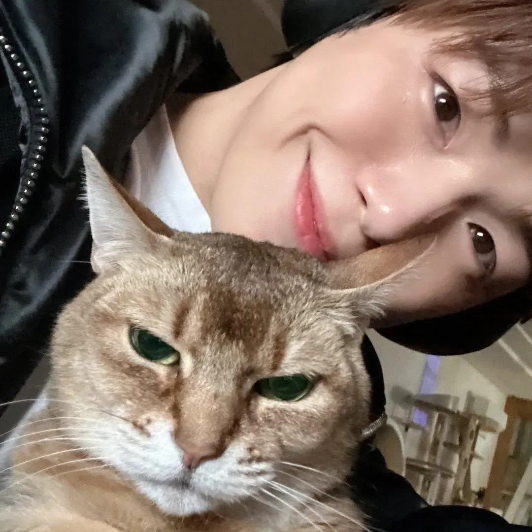 姜丹尼尔粉丝拍下的瞬间