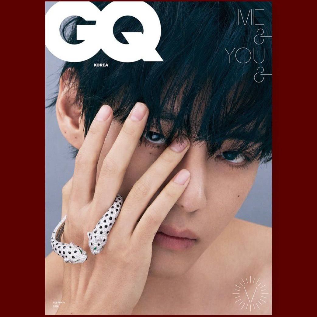 Recent activity shot of V (BTS)