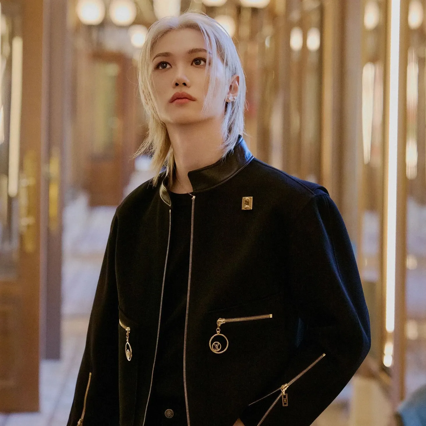 Recent activity shot of Felix (Stray Kids)