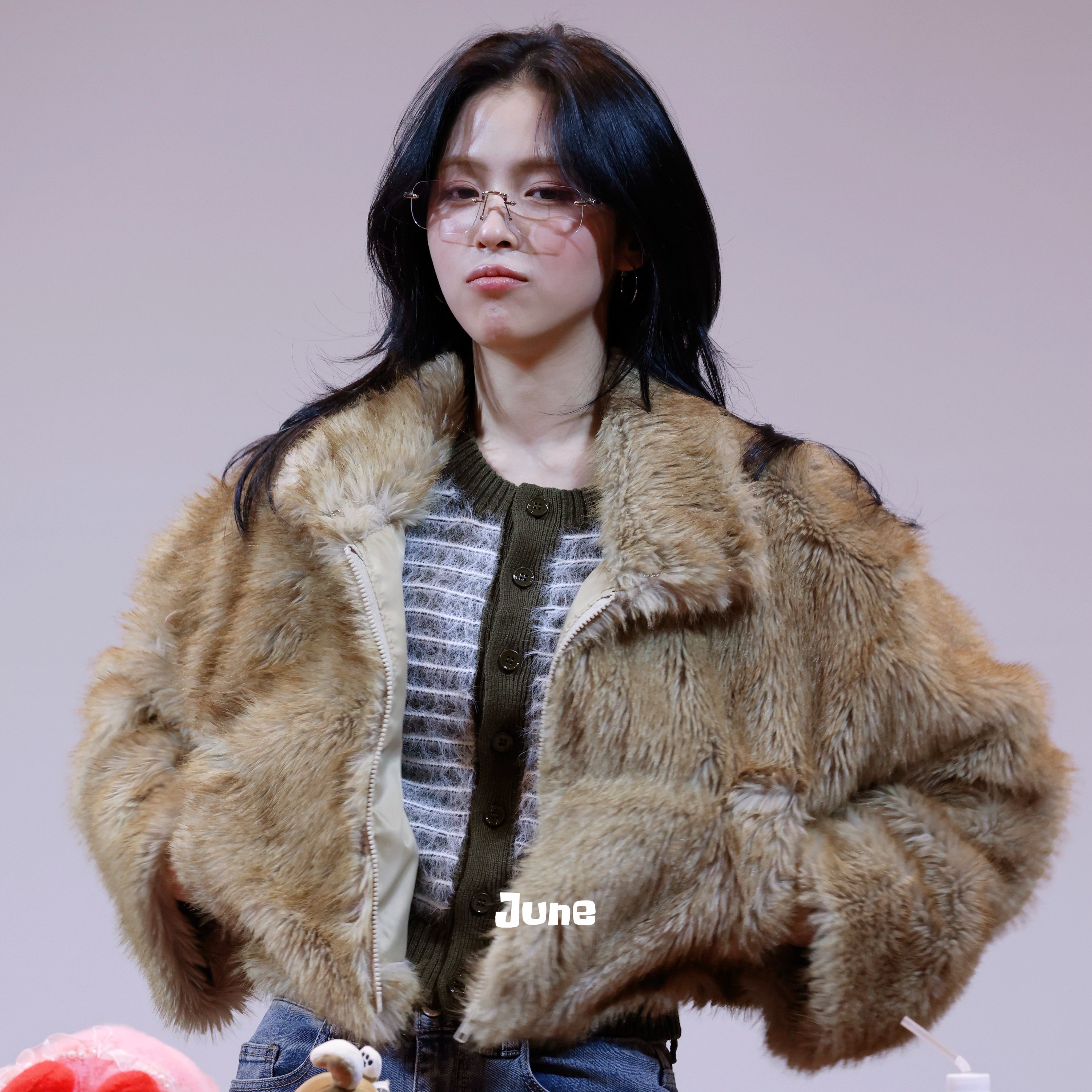 A moment captured by Ryujin (ITZY)'s fan