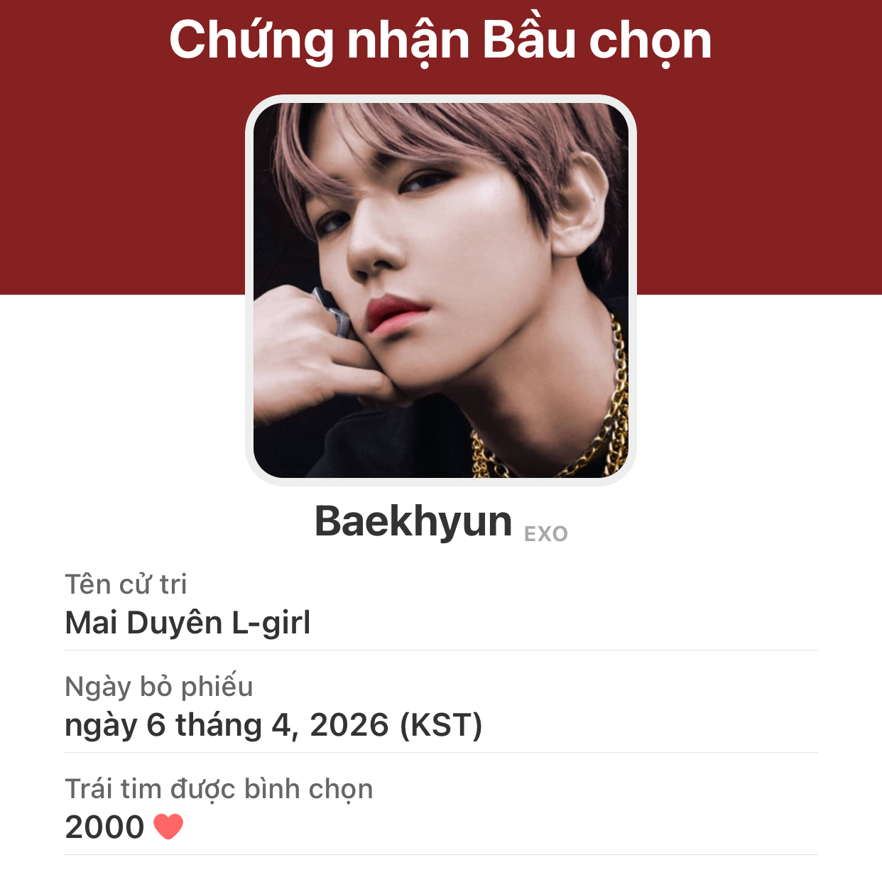 A moment captured by Baekhyun (EXO)'s fan