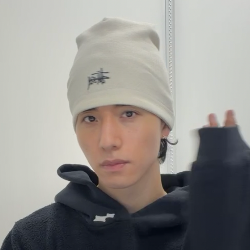 Behind-the-scenes cut of Sato Keigo (JO1)