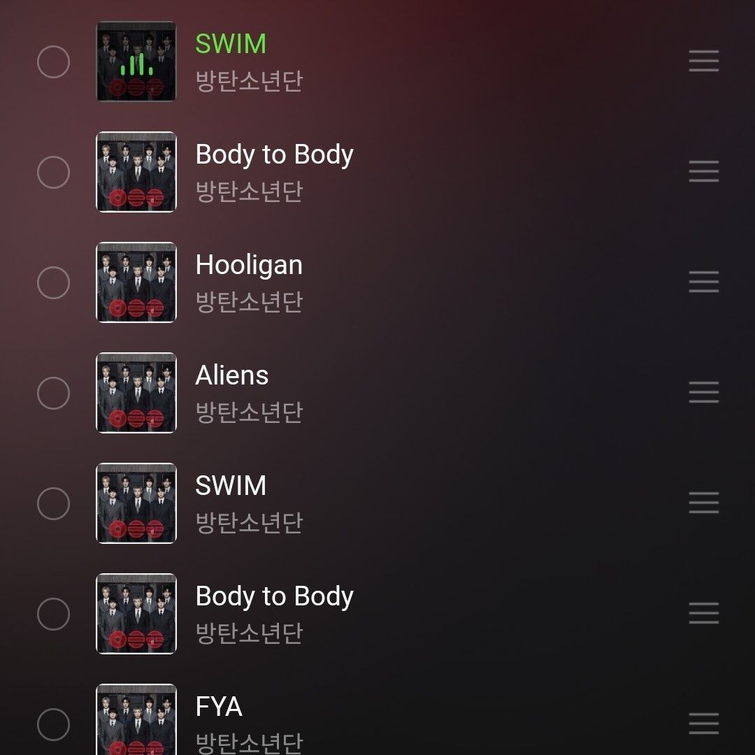 防弹少年团的最新照片