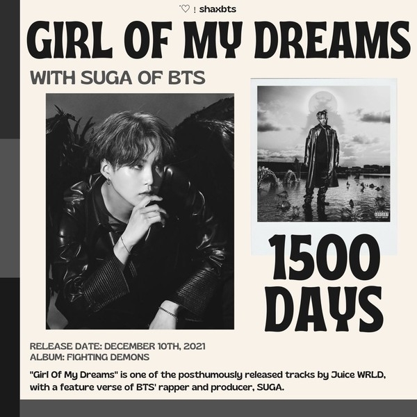 A moment captured by BTS's fan