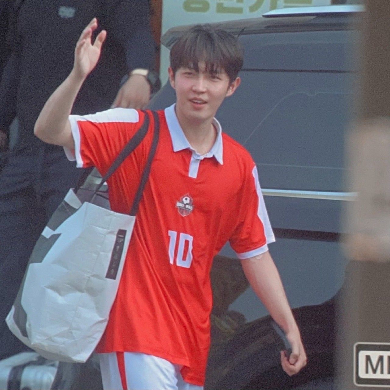 金在奂粉丝拍下的瞬间