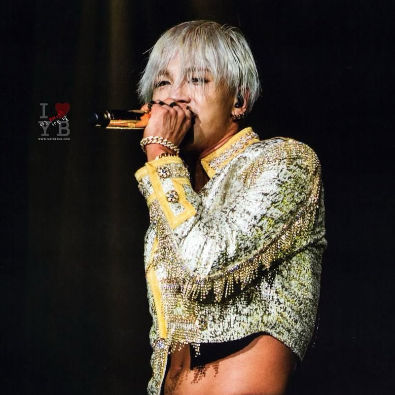 A moment captured by Taeyang (BIGBANG)'s fan