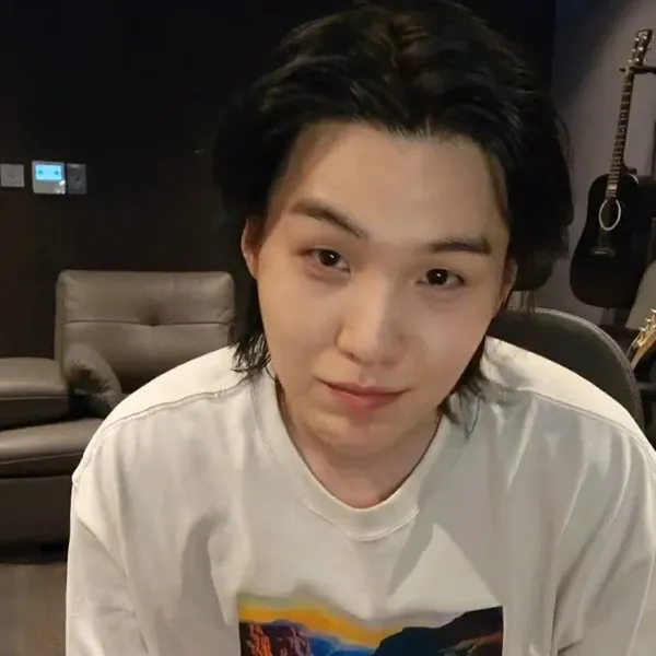 Recent activity shot of SUGA (BTS)